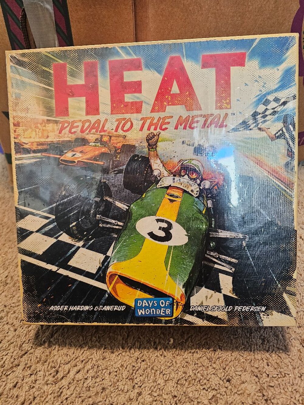 *NEW* Heat Pedal to the Metal Board Game